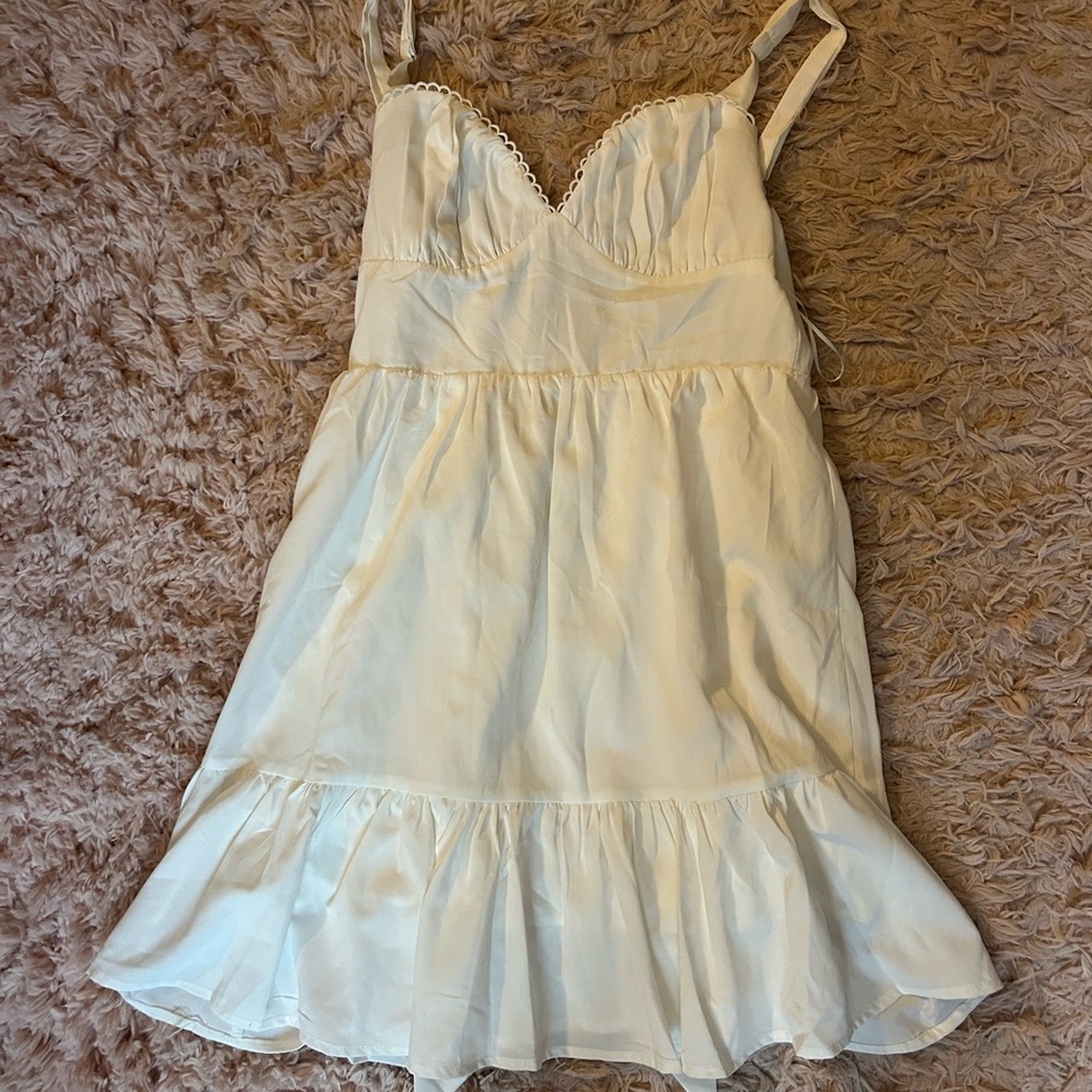 Princess Polly Ivory Strappy Slip Dress